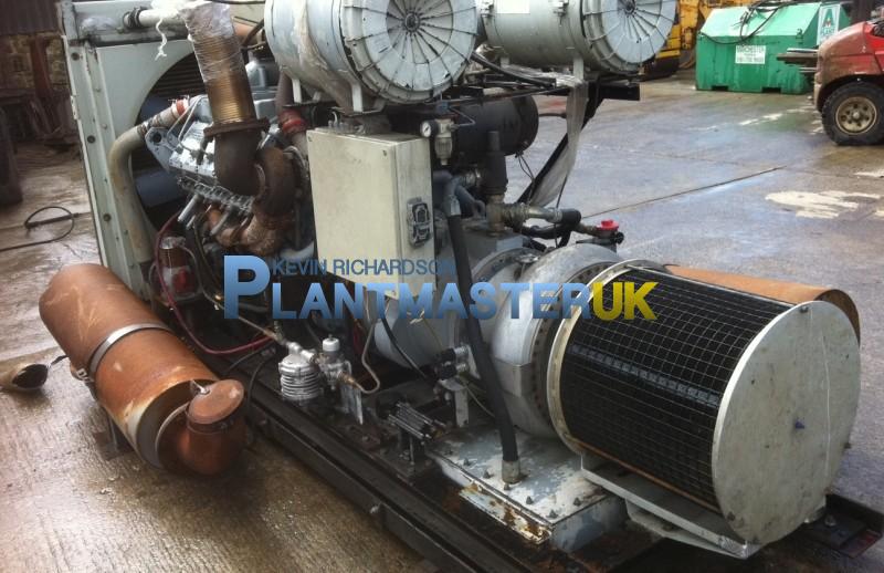 Used Perkins 300/8 Twin Turbo Engine Vacuam Unit for sale on Plantmaster UK
