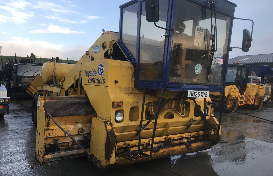 Used Pheonix MK7 Chipper Spreader self propelled for sale on Plantmaster UK