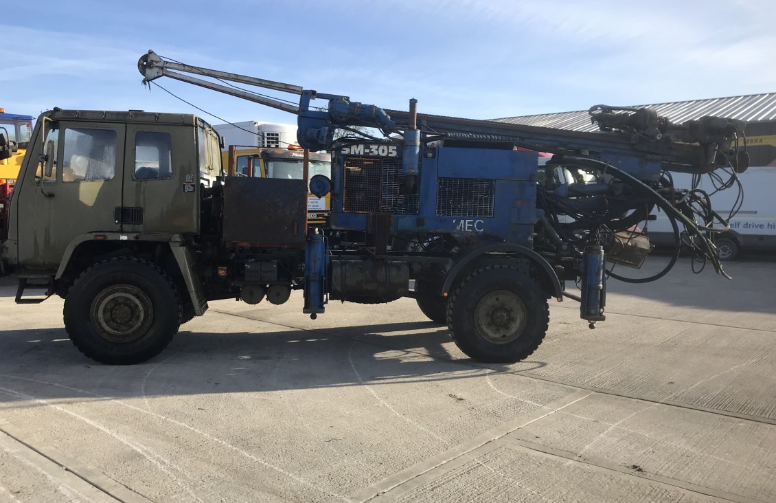 Water Well Drilling Rig – Truck Mounted 4X4 DAF 