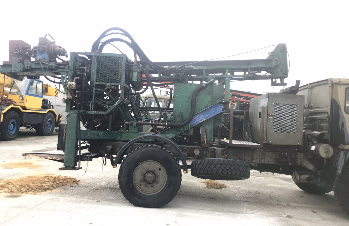 Used DAF 4×4  Dando water well drill rig for sale on Plantmaster UK