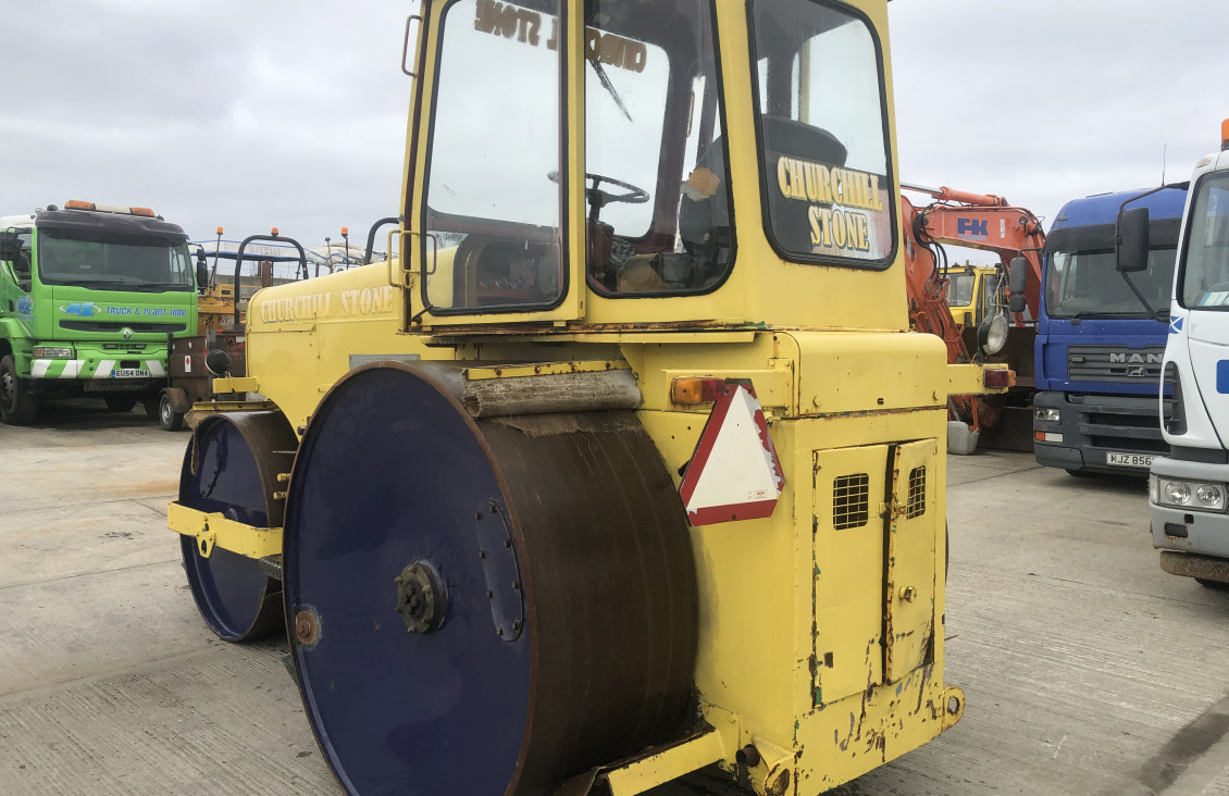 Used Aveling Barford DC12 3 pin dead weight tarmac roll for sale on Plantmaster UK