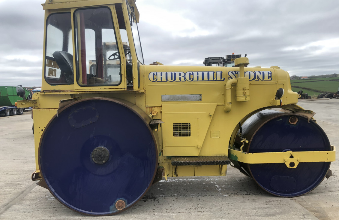 Used Aveling Barford DC12 3 pin dead weight tarmac roll for sale on Plantmaster UK
