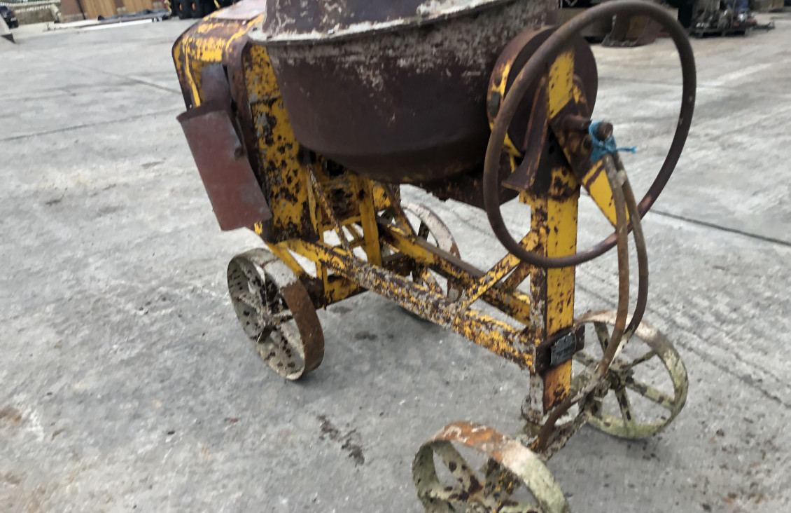 Used Benford towable cement mixer for sale on Plantmaster UK