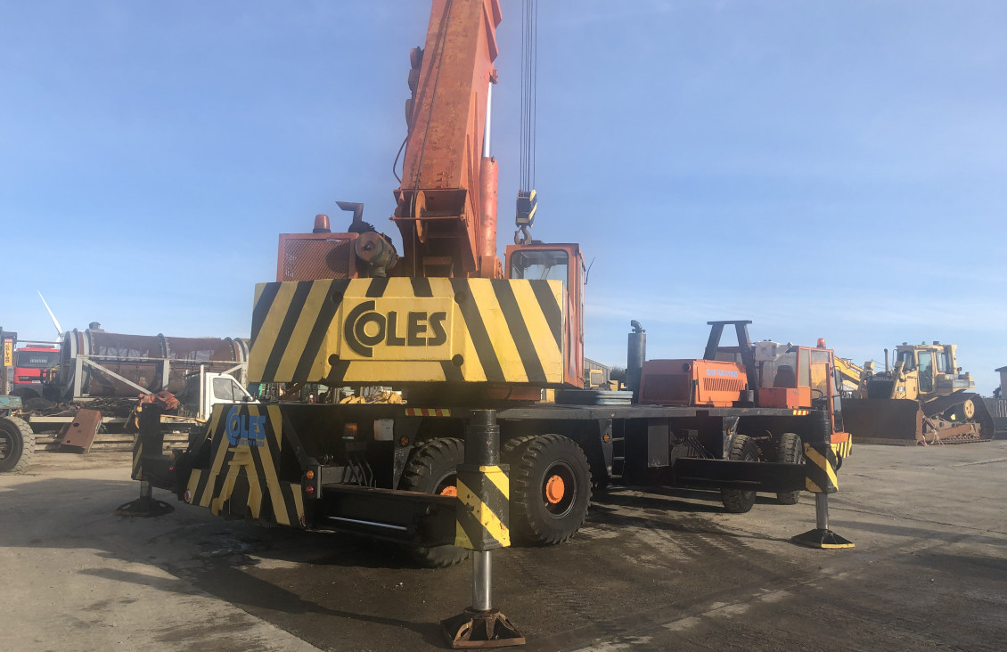 Coles 45/50 mobile 8×4 ,50 ton truck crane for sale on Plantmaster UK County Durham England United Kingdom
