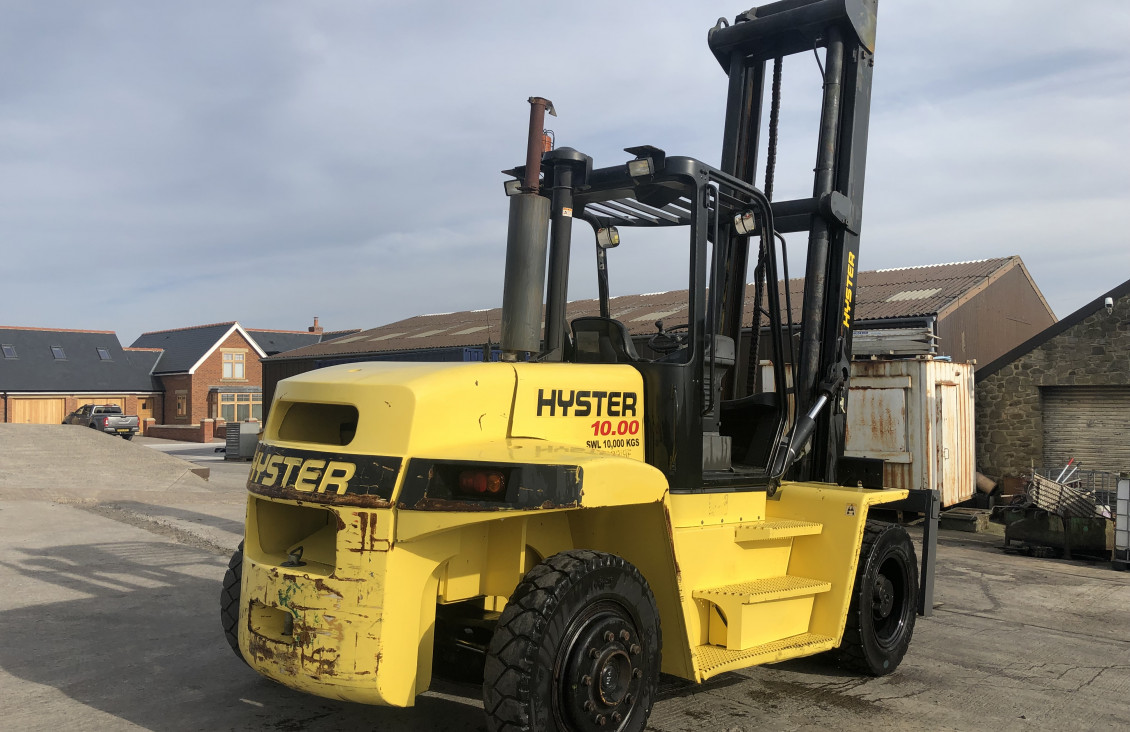 Hyster H10.00XM ,10 ton diesel forklift for sale on Plantmaster UK