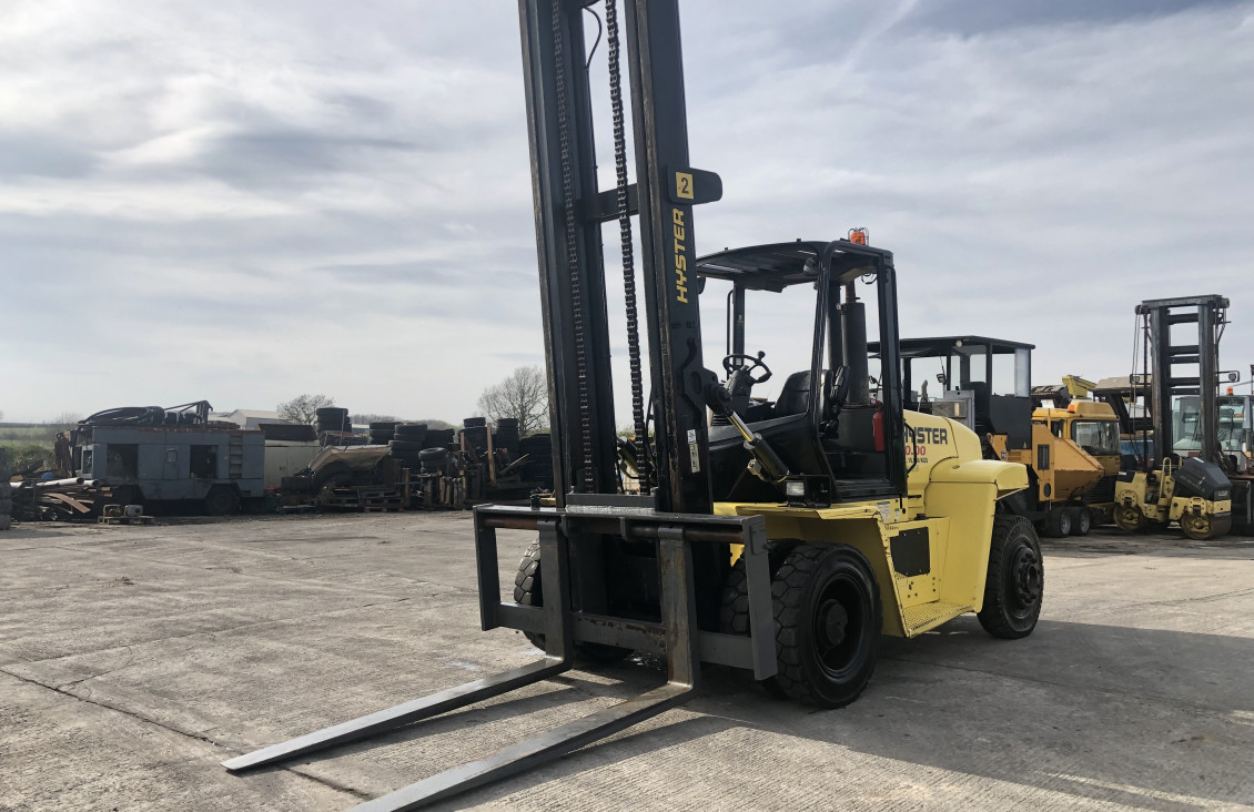 Hyster H10.00XM ,10 ton diesel forklift for sale on Plantmaster UK