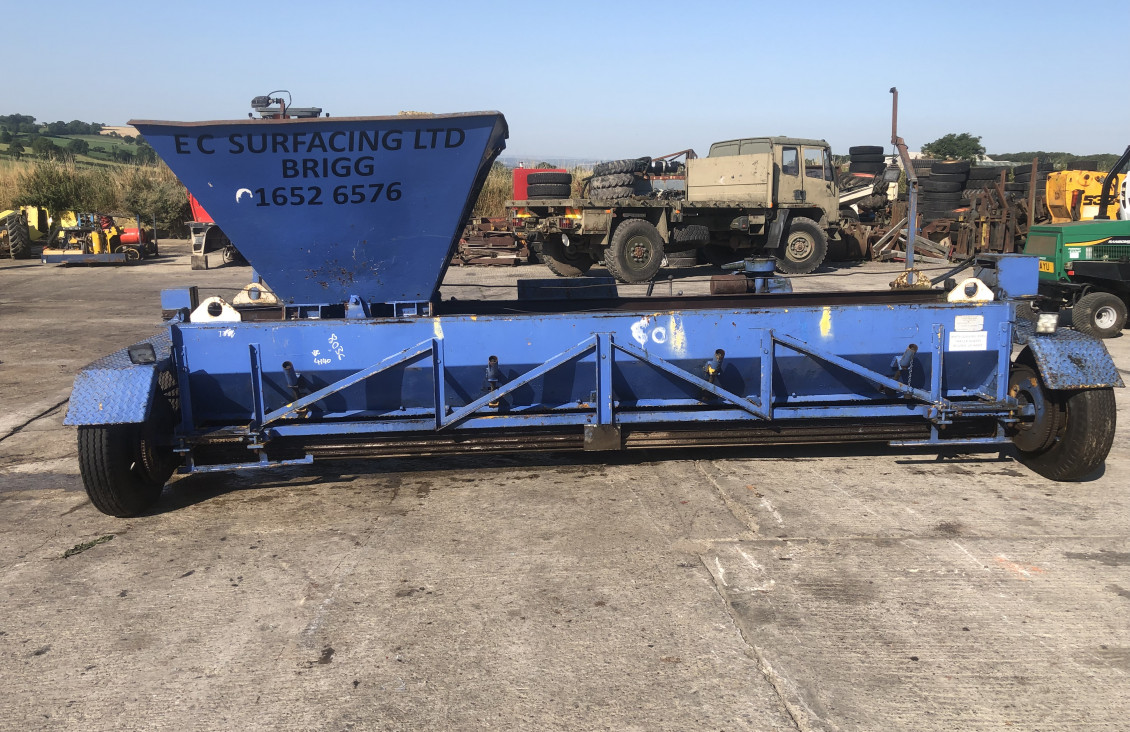 Bistows self propelled chipper spreader 14 ft for sale on Plantmaster UK County Durham England United Kingdom