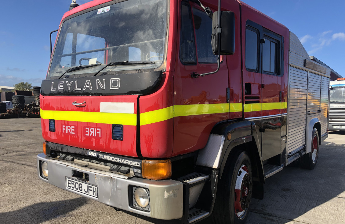 Leyland Frieghter 1718 Fire Tender Truck for sale on Plantmaster UK
