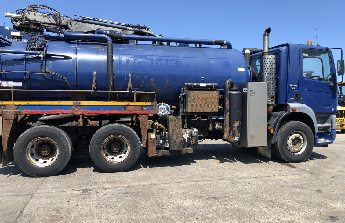 Foden 6×4 Whale Vacuum Tanker for sale on Plantmaster UK
