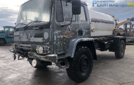 DAF T45 ,4×4 water bowser truck for sale on Plantmaster UK