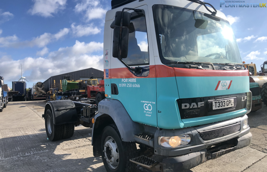 DAF 55 LF cab and chassis,LHD for sale on Plantmaster UK County Durham England United Kingdom