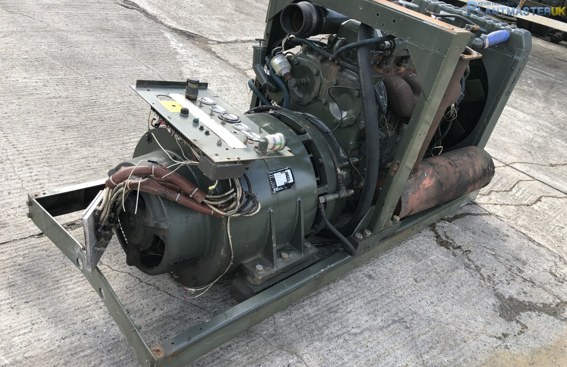 Detroit 72 kva ope set generator for sale on Plantmaster UK