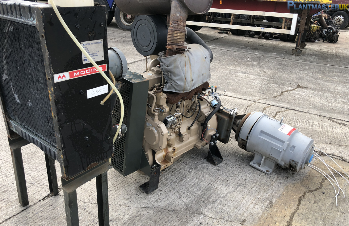 John Deere 25 kva generator open set for sale on Plantmaster UK