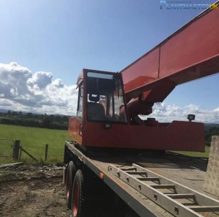 Used Cosmos / Iveco 725 25 Ton Truck Crane | Fully for sale on Plantmaster UK County Durham England United Kingdom