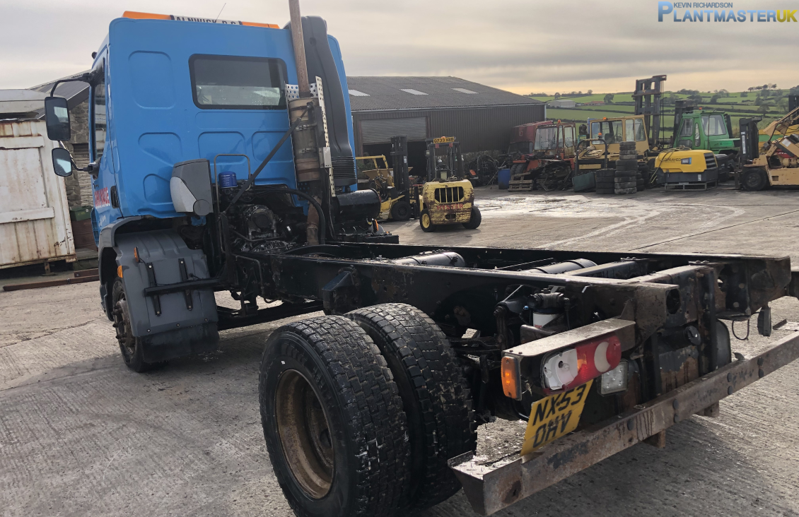 DAF 55-180 LF cab and chassis LHD for sale on Plantmaster UK County Durham England United Kingdom