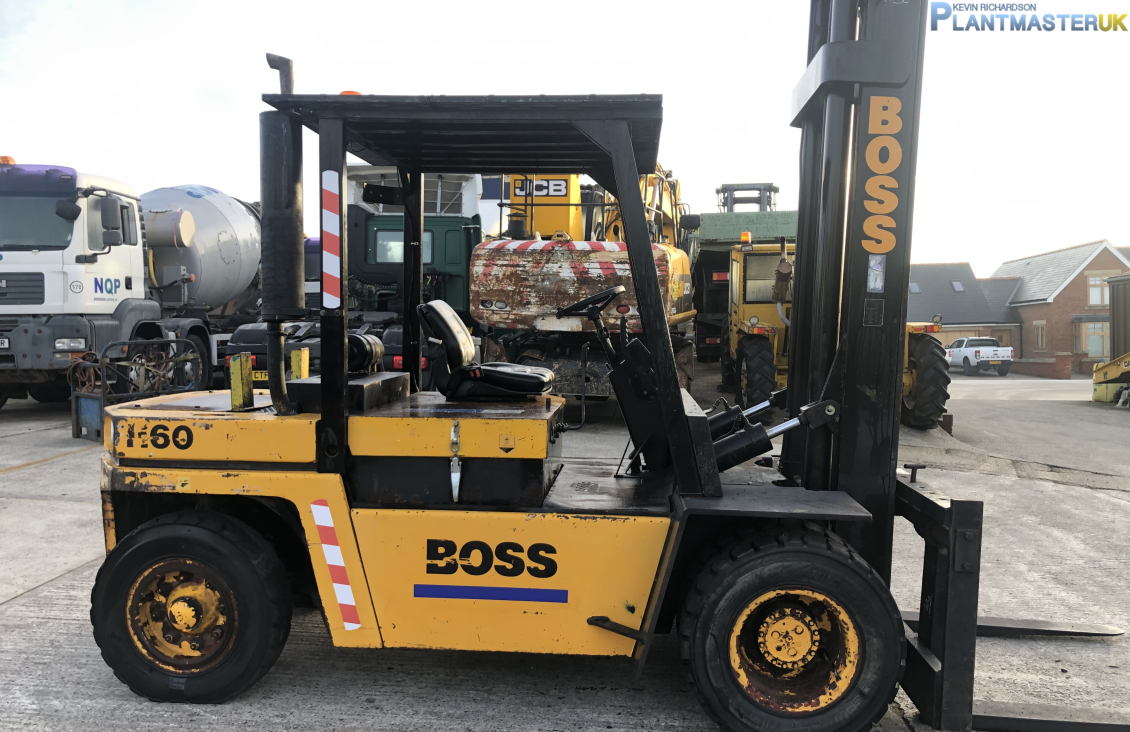 BOSS H60(7 ton) diesel forklift for sale on Plantmaster UK