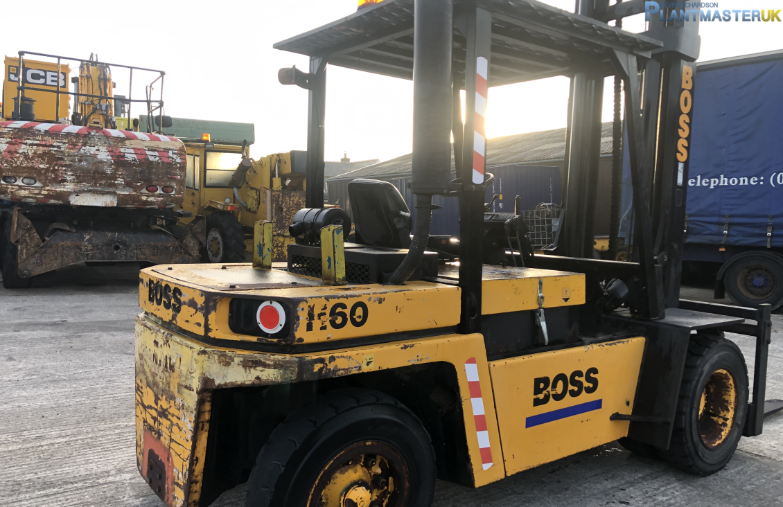 BOSS H60(7 ton) diesel forklift for sale on Plantmaster UK
