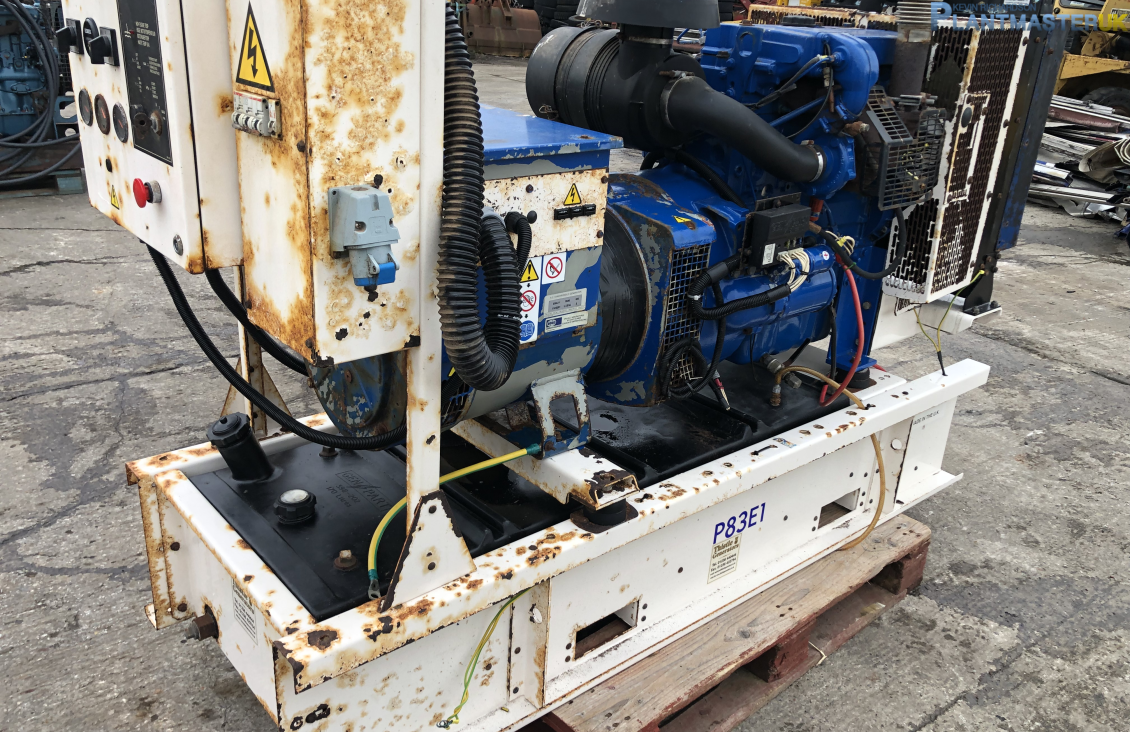 FG Wilson Perkins 85 kva open set generator for sale on Plantmaster UK County Durham England United Kingdom