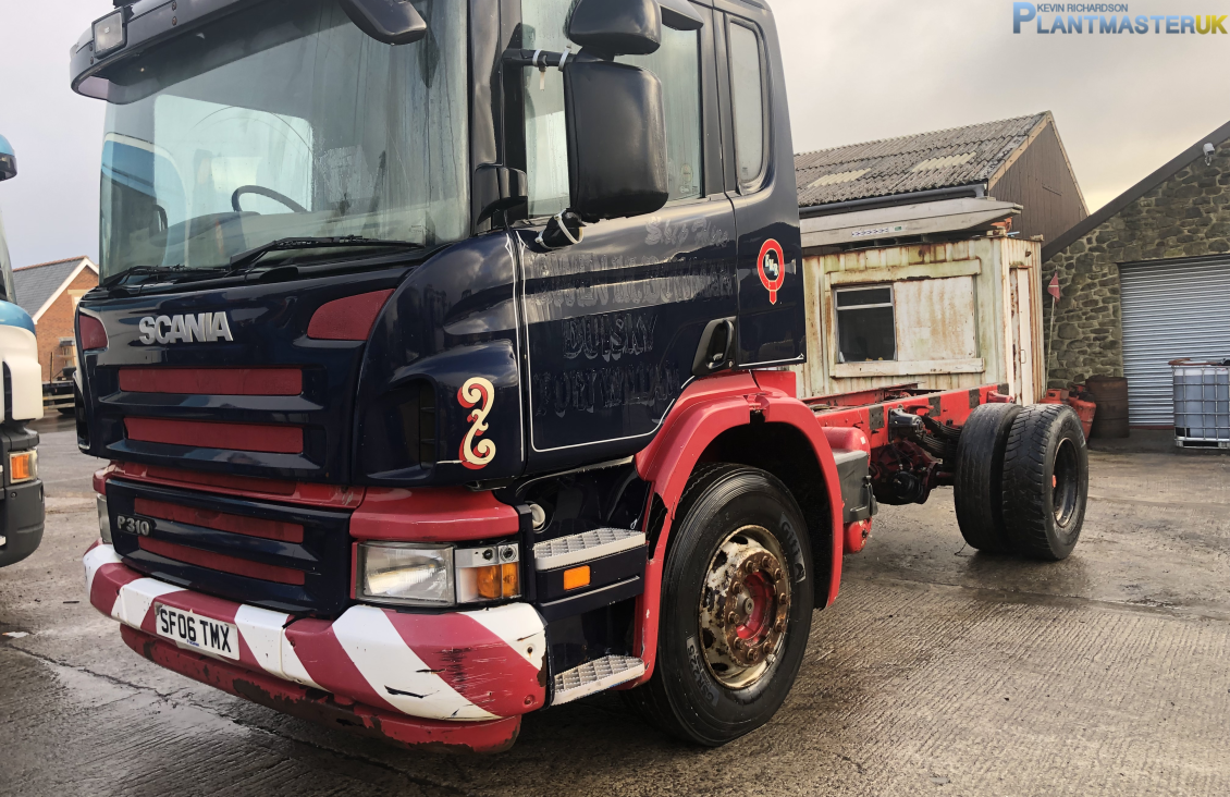 Scania P310 cab and chassis for sale on Plantmaster UK