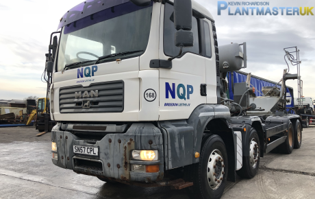 MAN 32.400 , 8×4 cab and chassis for sale on Plantmaster UK