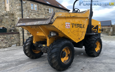 Terex TA9,9 ton site dumper for sale on Plantmaster UK