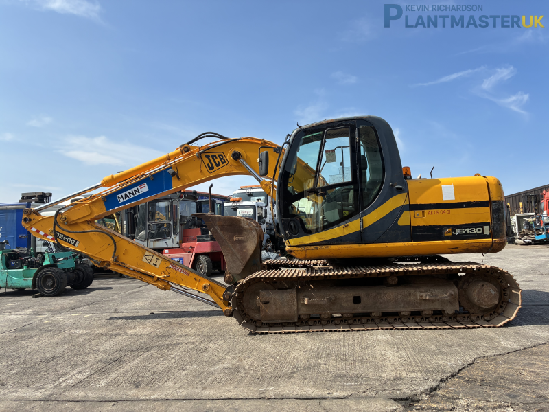 JCB JS130 LC Tracked Excavator