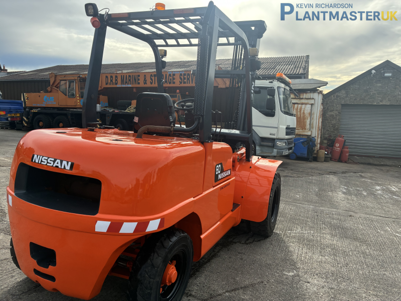 6Ton Diesel Forklift Nissan FD60for sale on Plantmaster UK