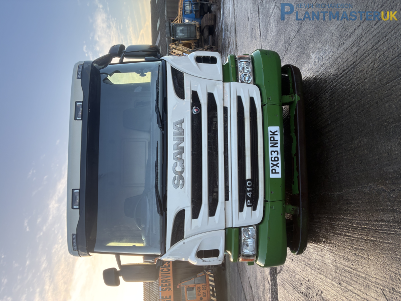 Scania P410 8×2 Stainless Steel Milk Tankerfor sale on Plantmaster UK