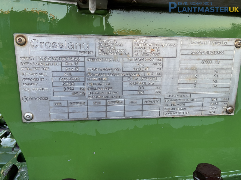 Scania P410 8×2 Stainless Steel Milk Tankerfor sale on Plantmaster UK