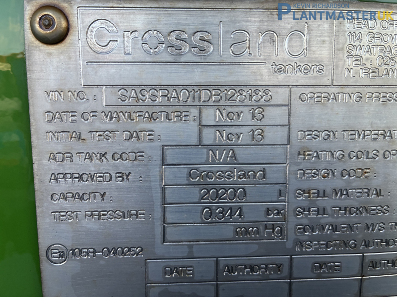 Scania P410 8×2 Stainless Steel Milk Tankerfor sale on Plantmaster UK