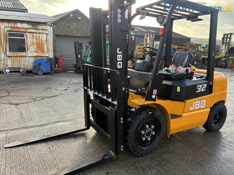 JBG 3.2 Ton Diesel Forklift choice of 6 units availablfor sale on Plantmaster UK