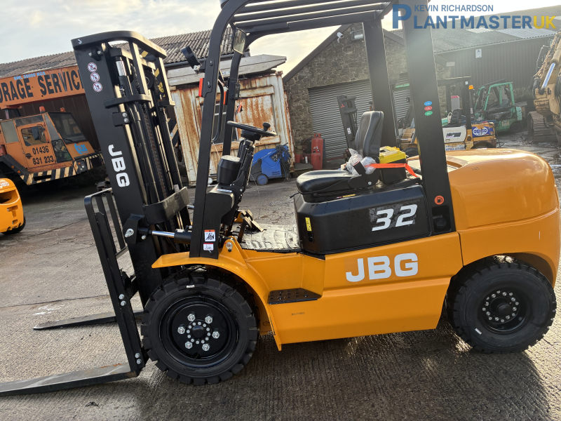 JBG 3.2 Ton Diesel Forklift choice of 6 units availablfor sale on Plantmaster UK