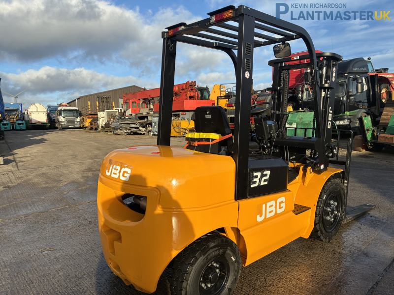 JBG 3.2 Ton Diesel Forklift choice of 6 units availablfor sale on Plantmaster UK