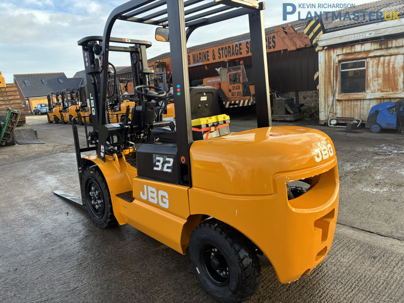 JBG 3.2 Ton Diesel Forklift choice of 6 units availablfor sale on Plantmaster UK