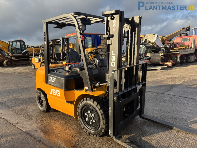 JBG 3.2 Ton Diesel Forklift choice of 6 units availablfor sale on Plantmaster UK