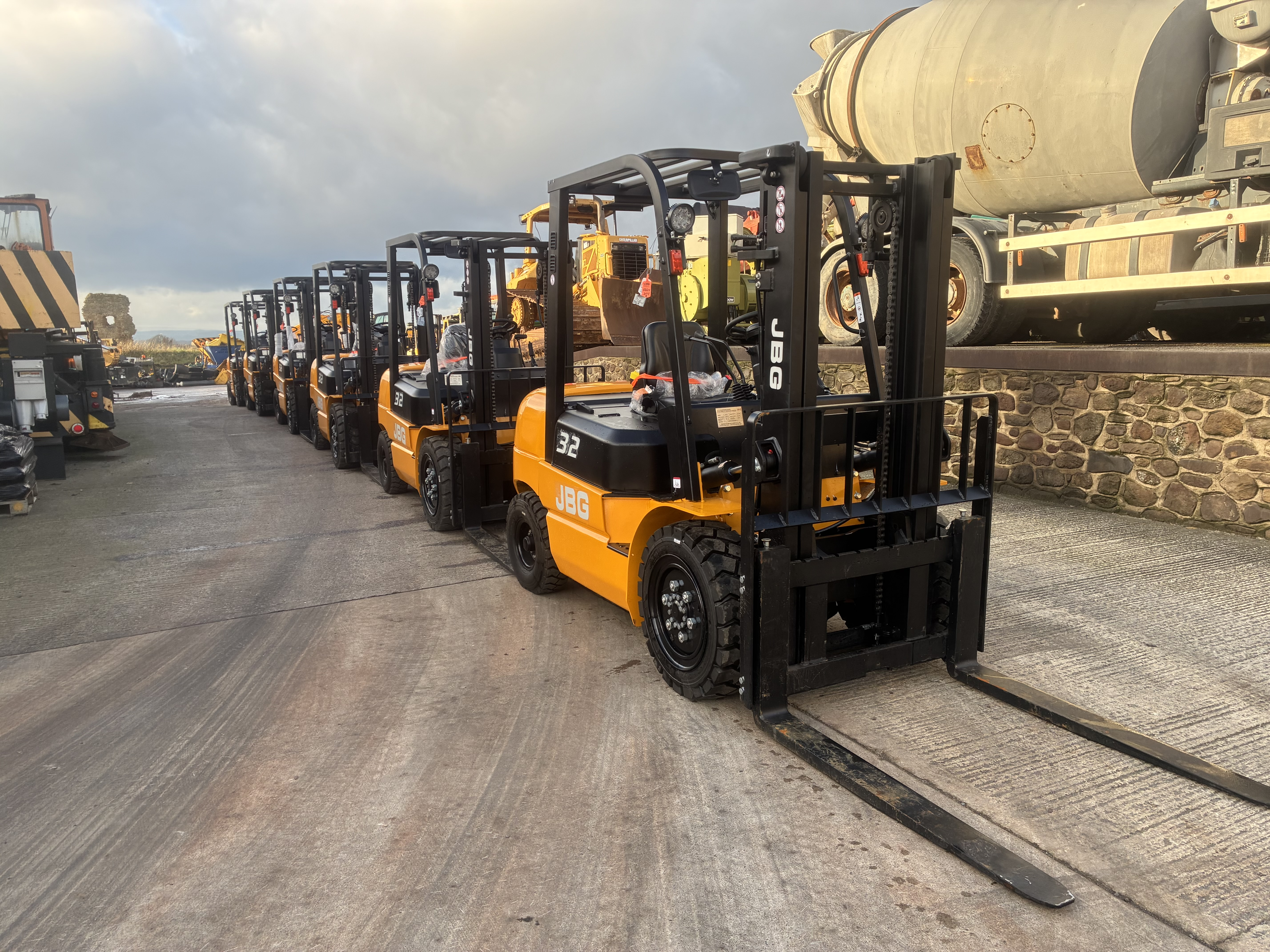 JBG 3.2 Ton Diesel Forklift choice of 6 units availablfor sale on Plantmaster UK