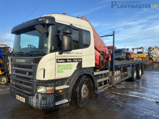 Scania P310 ,6×2 Fassi crane truck