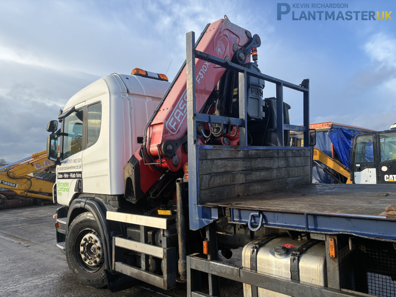 Scania P310 6×2 Fassi Crane Truckfor sale on Plantmaster UK