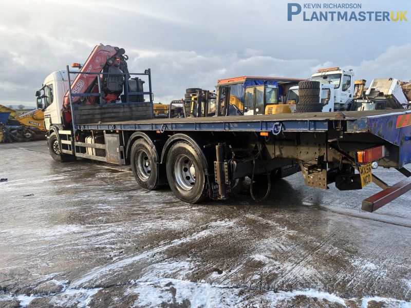Scania P310 6×2 Fassi Crane Truckfor sale on Plantmaster UK