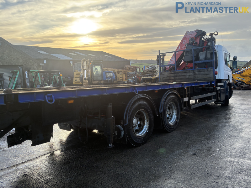 Scania P310 6×2 Fassi Crane Truckfor sale on Plantmaster UK