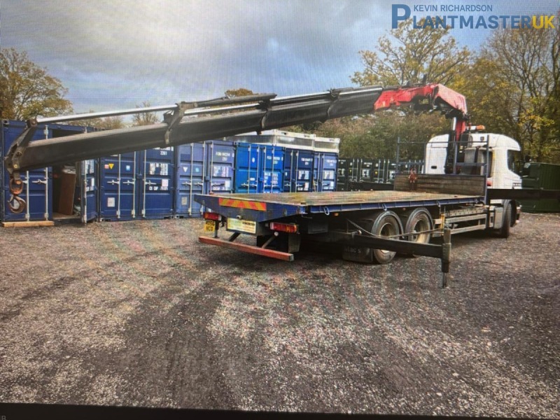 Scania P310 6×2 Fassi Crane Truckfor sale on Plantmaster UK