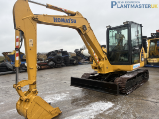 Komatsu PC56-7,5.6 ton steel tracked excavator