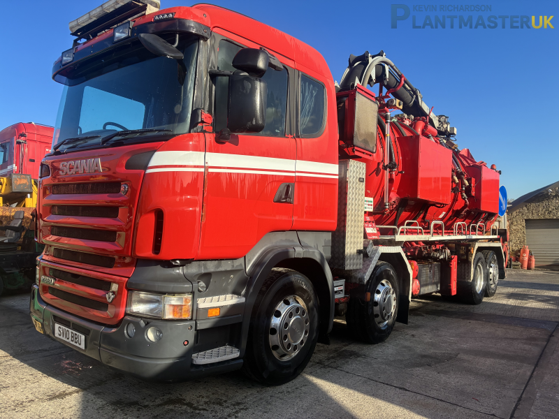 Scania whale vacuum gulley sucker tanker