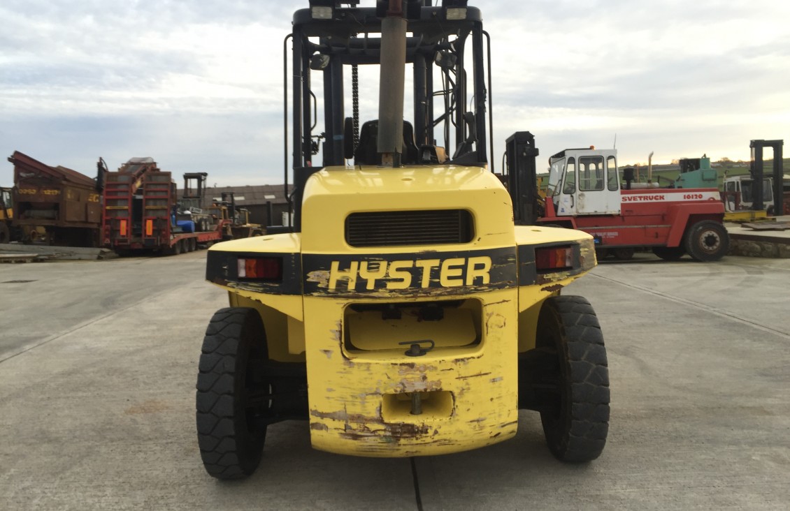 2008 Hyster H10.00XM 10 ton LPG Forklift for sale on Plantmaster UK