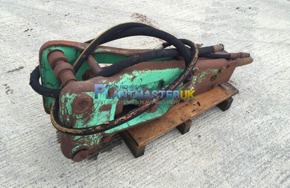 Used Montebert Hyd breaker to suit backhoe loader for sale on Plantmaster UK