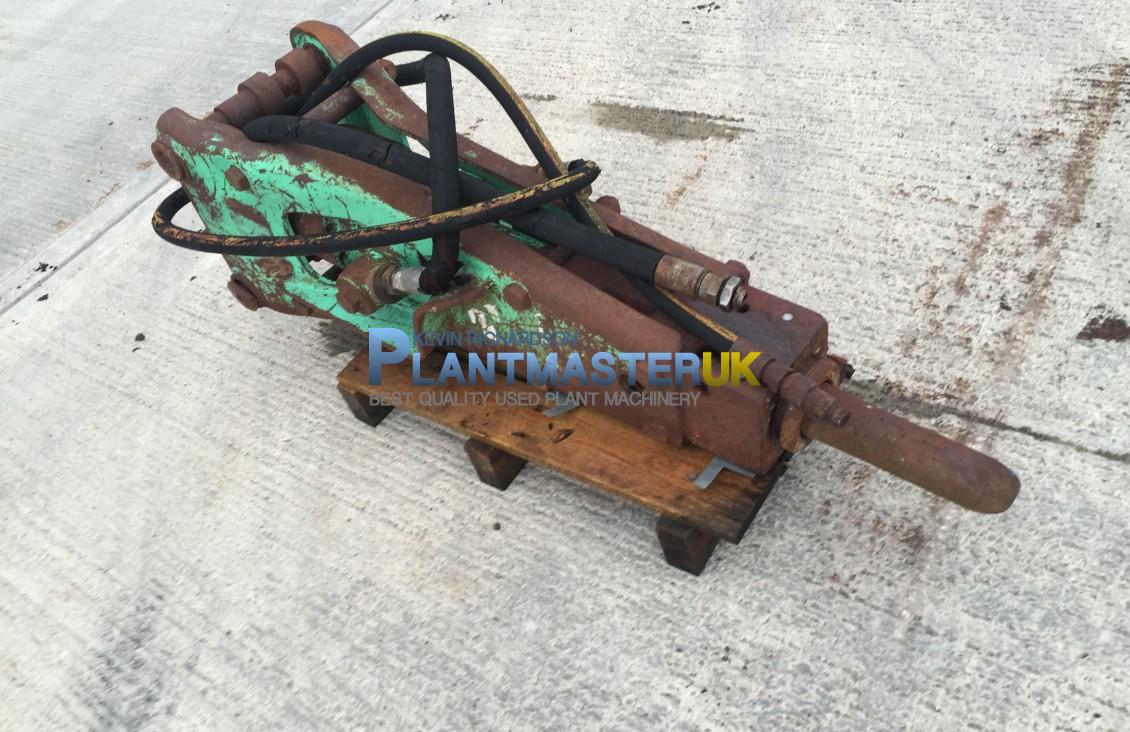 Used Montebert Hyd breaker to suit backhoe loader for sale on Plantmaster UK